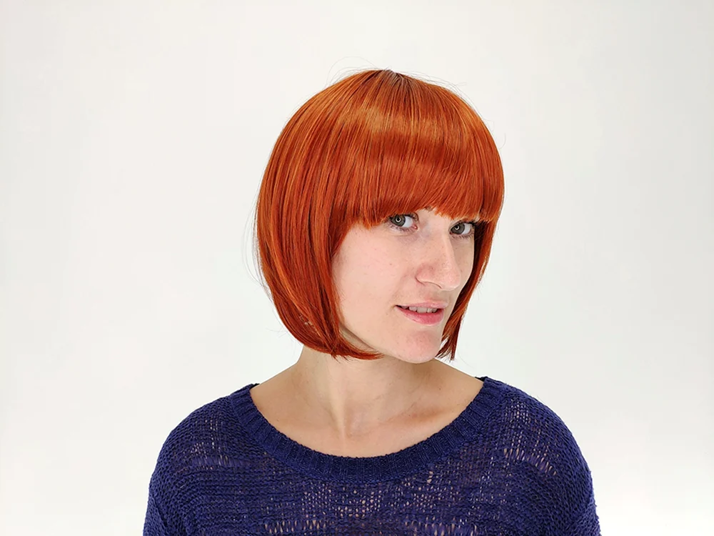 Blonde Bobperücke