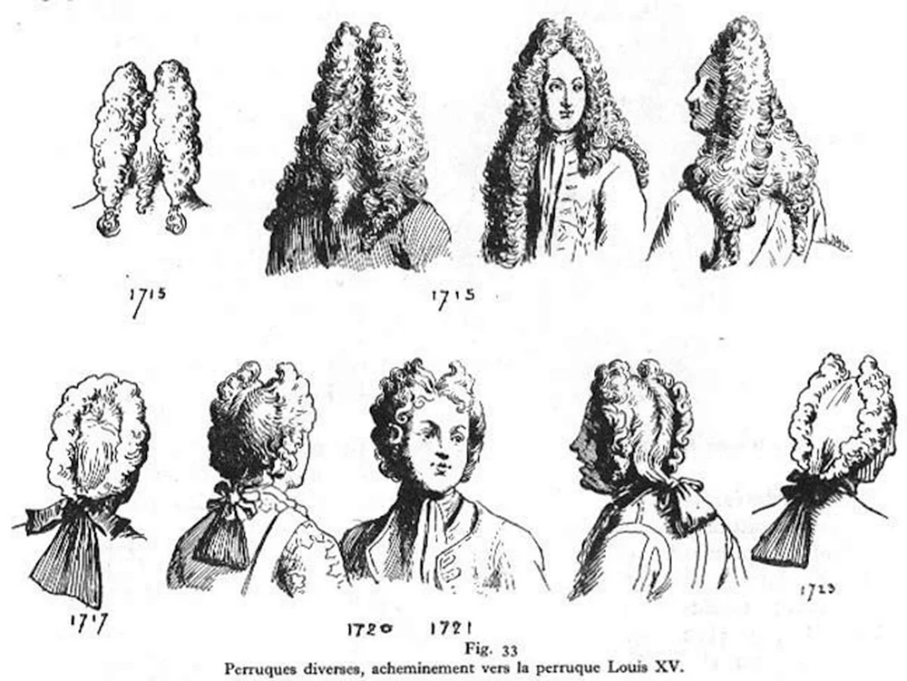 Louis 14 Ära Frisuren