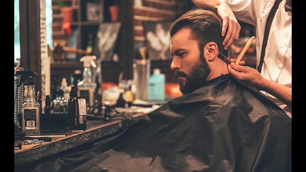 Friseurladen-Hintergrund