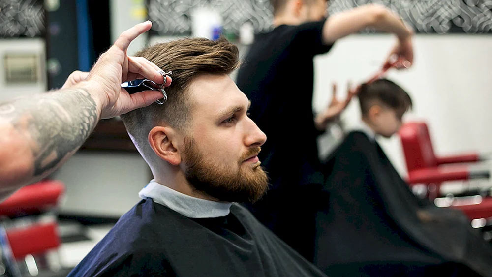 Friseurfrisur für Männer