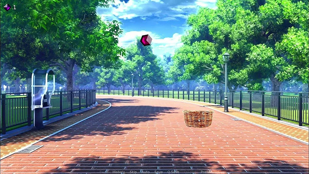 Gacha Leben Straße Hintergrund Japan