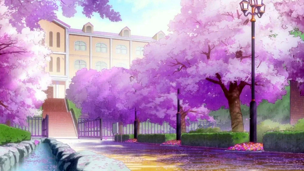 Anime Straße für Gacha Leben Wald