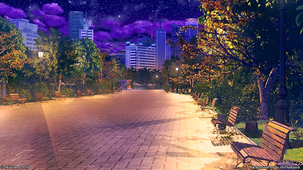 Anime Straße für Gacha Leben Wald