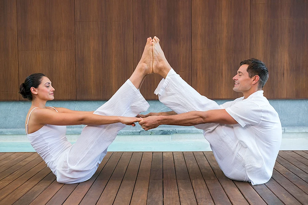 Paar-Yoga