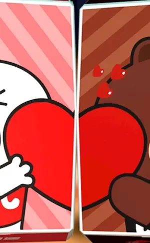 Paar-Bildschirmhintergründe für BFFs
