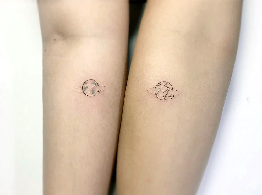 Paar-Tattoos. Tattoos