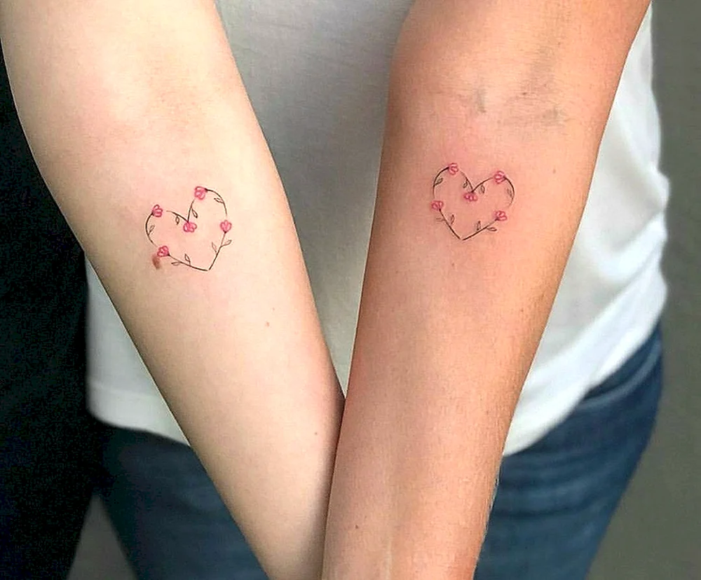 Paar-Tattoos. Tattoos