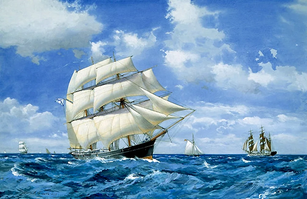 Marinekünstler James Brereton
