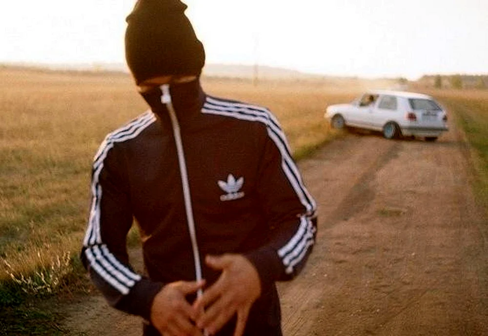 Boy in adidas