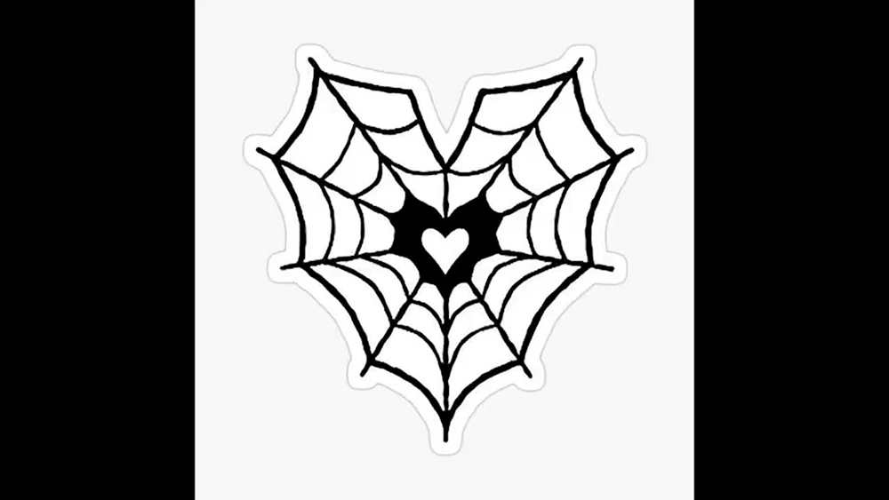 Spiderweb Skizze