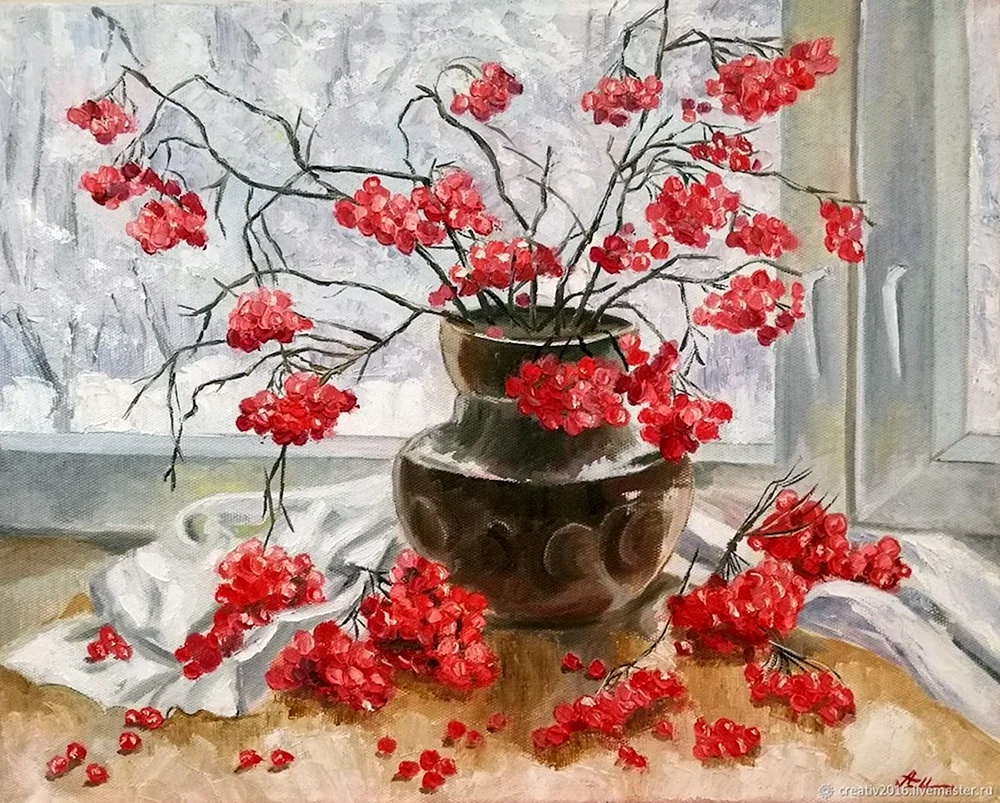 Pavel Yeskov Künstler Vogelbeere