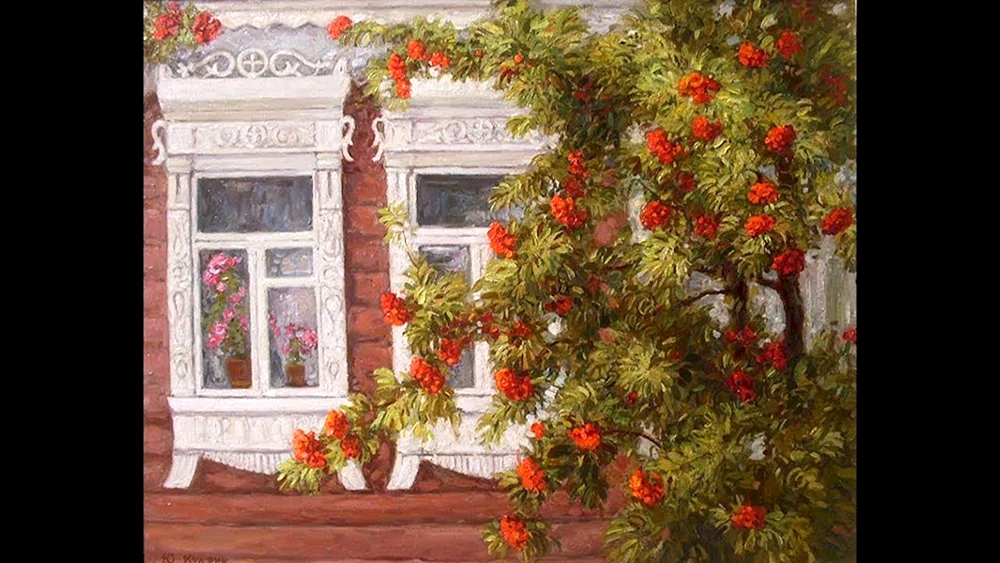 Künstler Soshnikov Vogelbeere