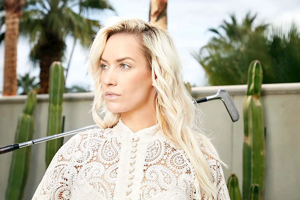 Golferin Lucy Robson