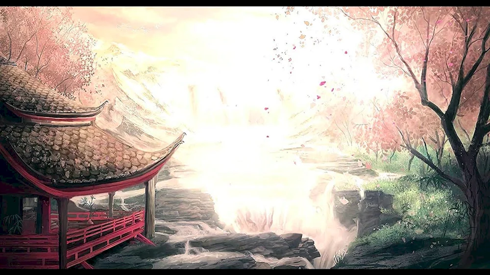 Japanischer Stil Hintergrund Chinesischer Stil