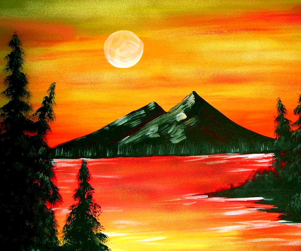 Landschaft leicht