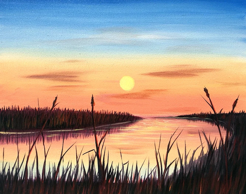 Landschaft zeichnen