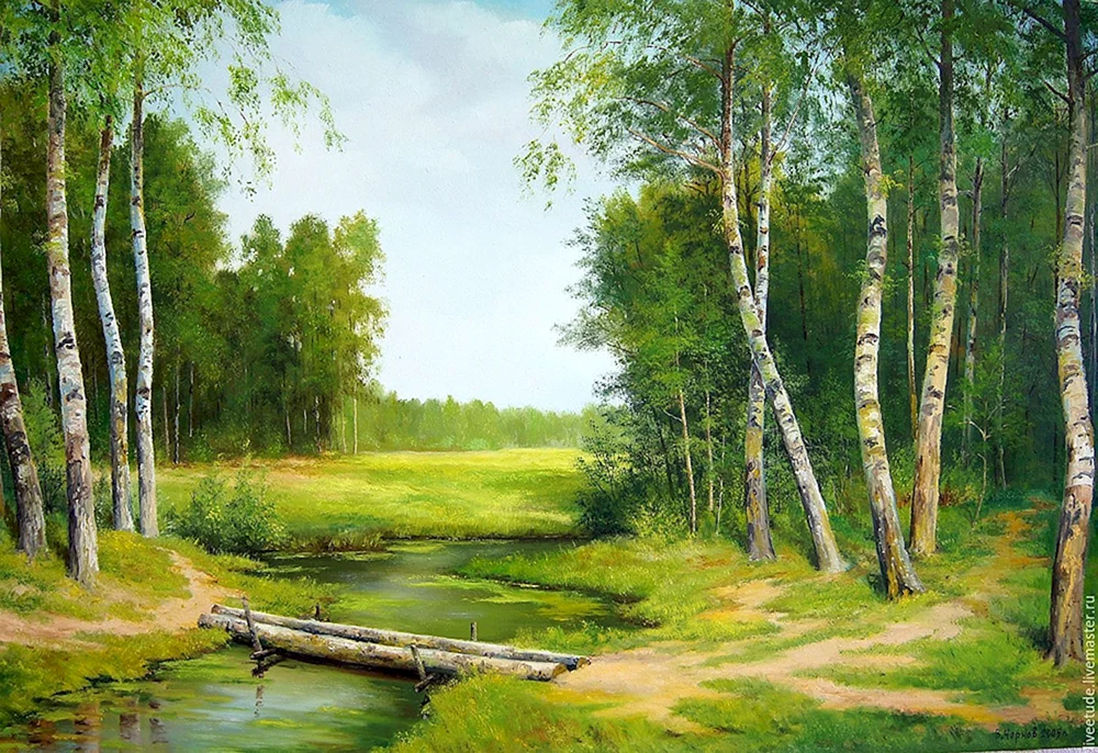 Peascape_bridge_ Vladimir Chernov