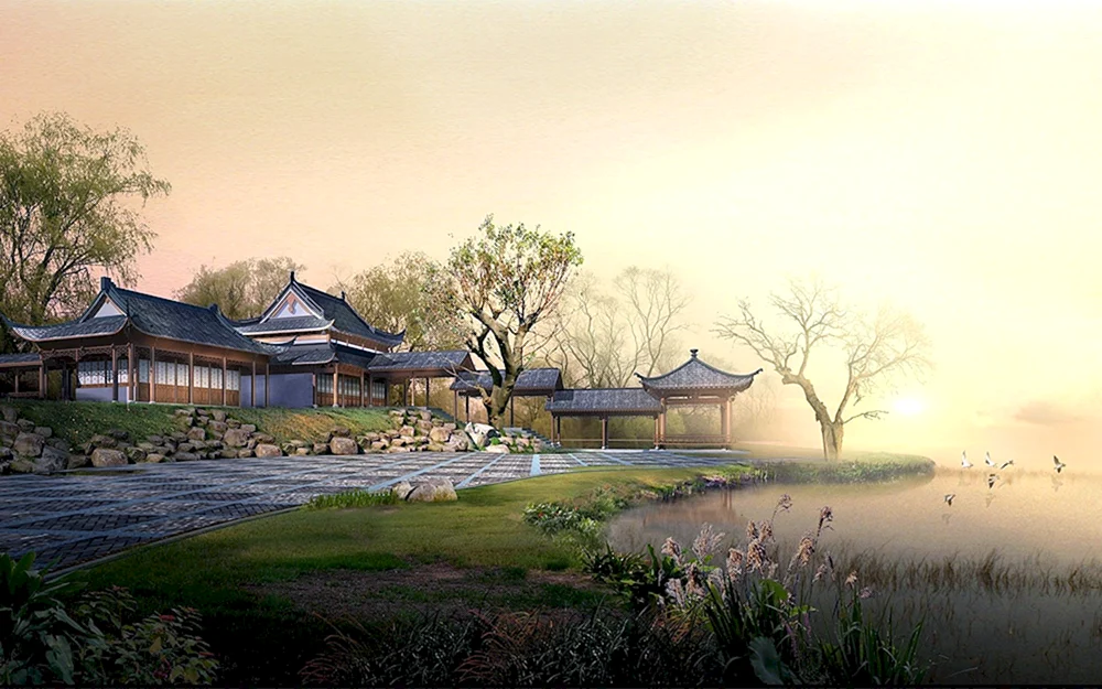 Chinesische Landschaften
