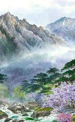 Landschaftsmalerei Joseon Korea