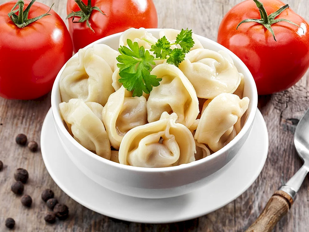 Gekochte Knödel