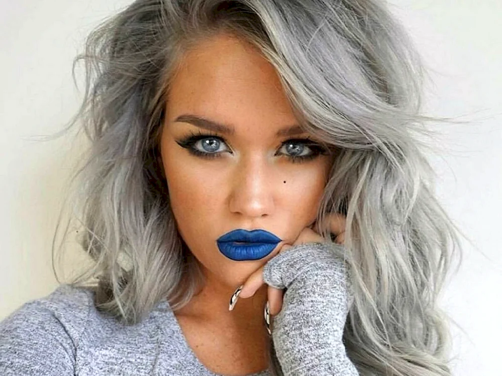 Peppel grau blond