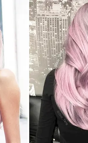 Aschig Pinke Haarfarbe