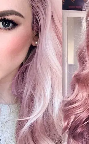 aschig Pinke Haarfarbe