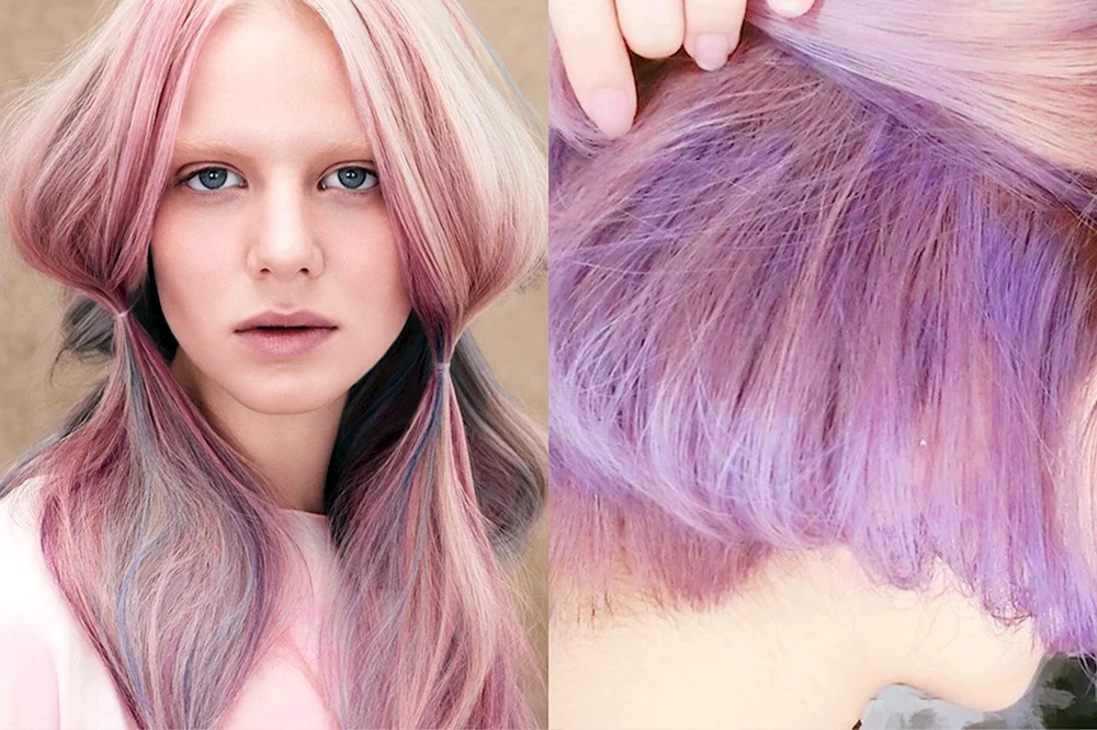Peppellate Pinke Haarfarbe