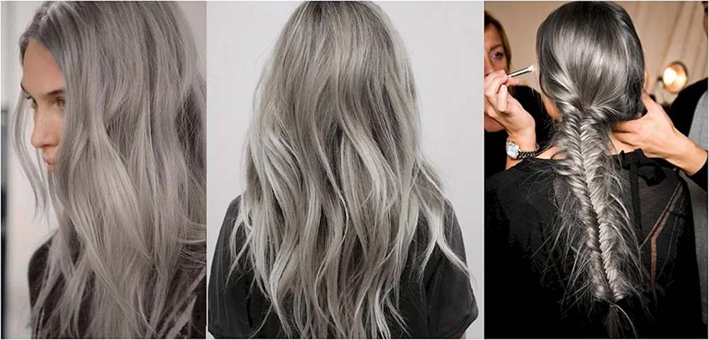 Ombre Balayage aschig