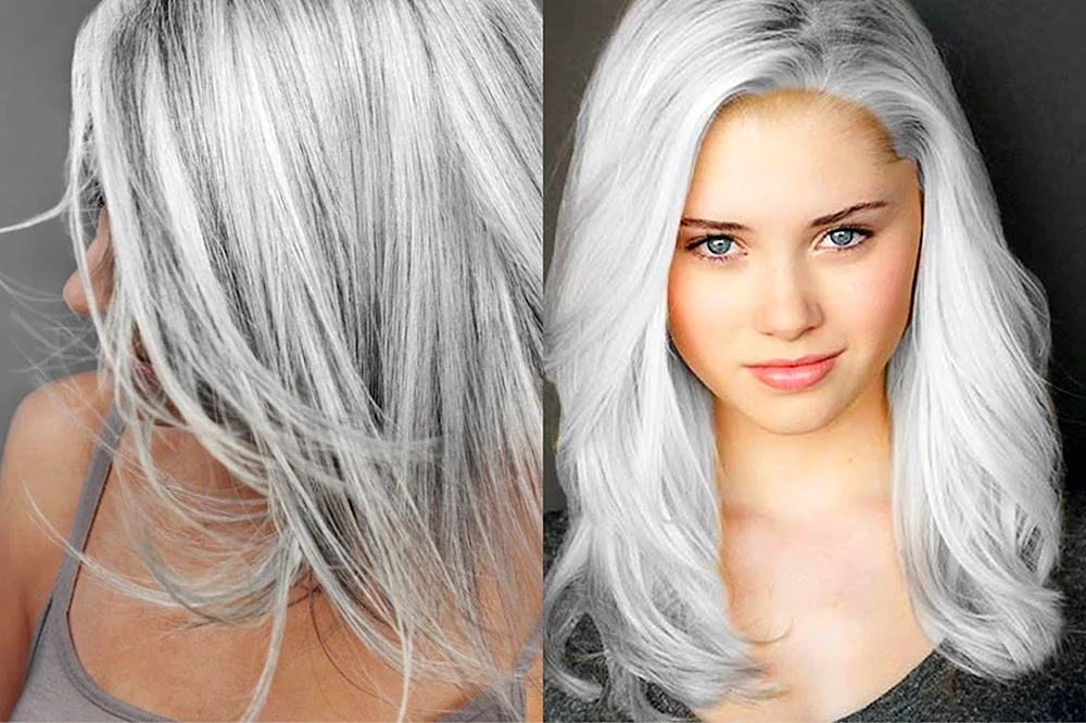 Peel platin silberblond
