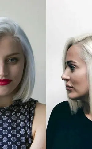 Total blond kare