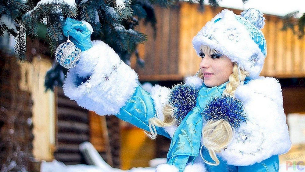 Pereoslavl- Zalessky Schneemädchen