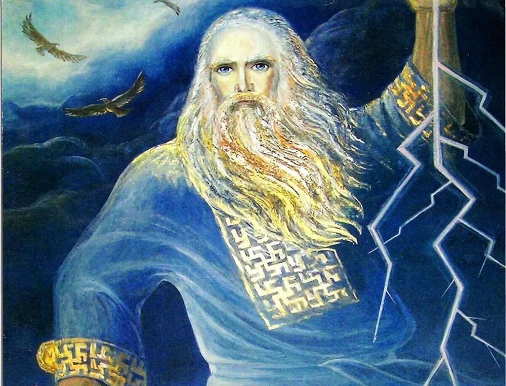 Heidnische Götter der Slawen Perun