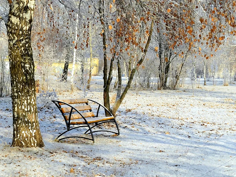 Erster Schnee