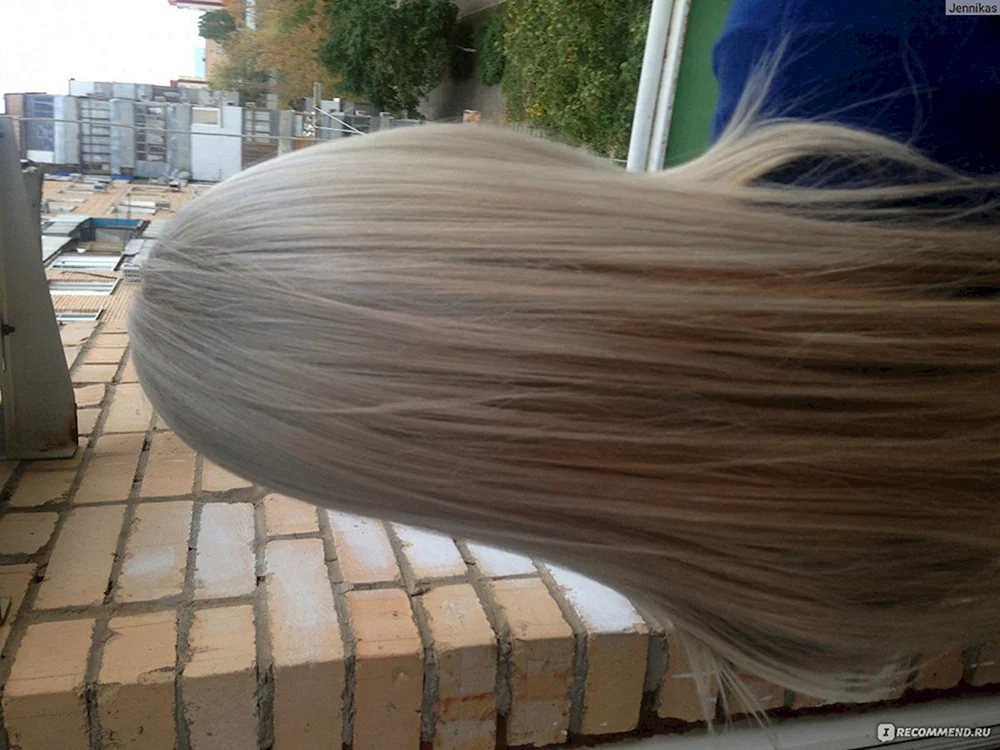 Perlasche blond färben