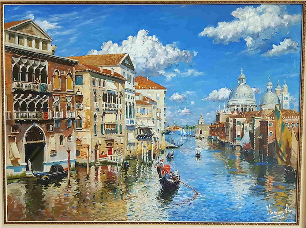 Peter Wassiljewitsch Bezrodny Landschaften von Venedig