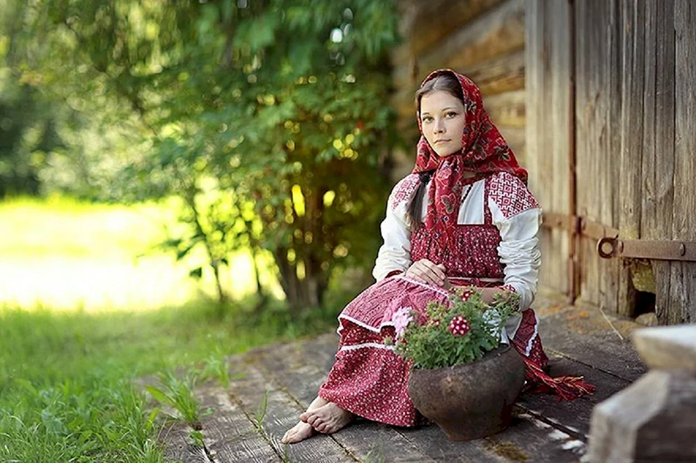 Ländliche Mädchen