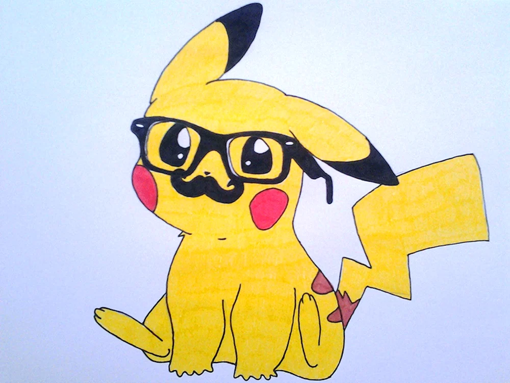 Pokémon Pikachu zum Zeichnen