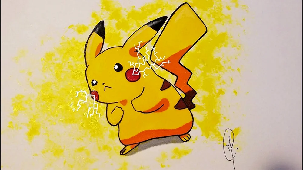 Anime Pikachu