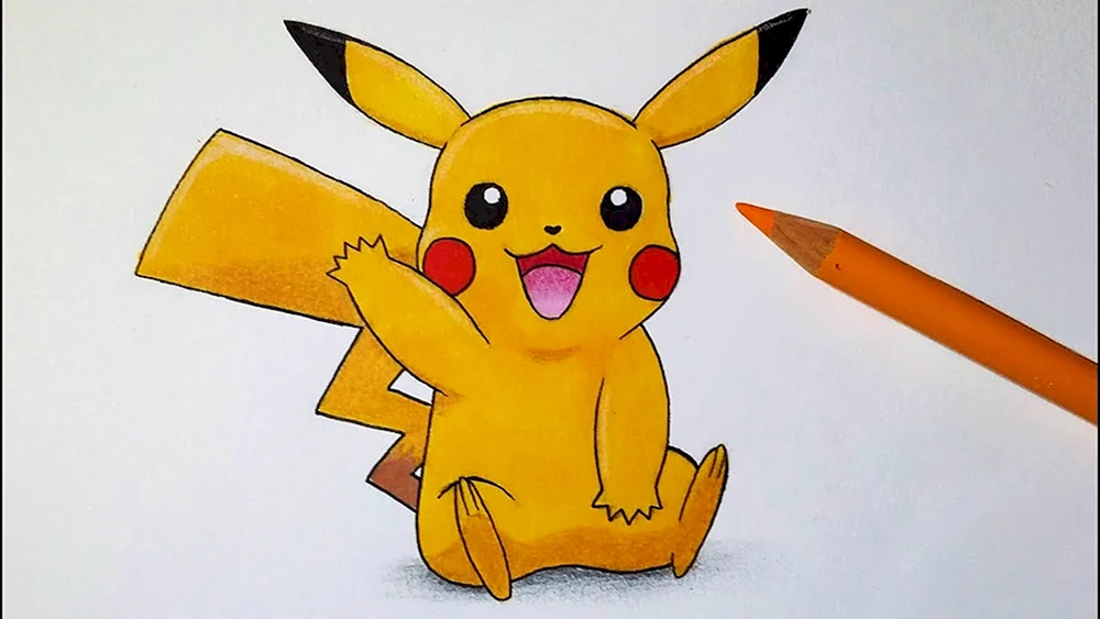 Pikachu Zeichnung