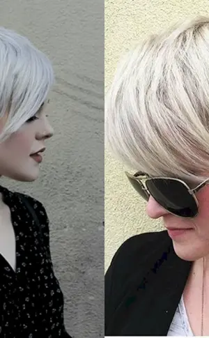 Pixie Bob Haarschnitt blond