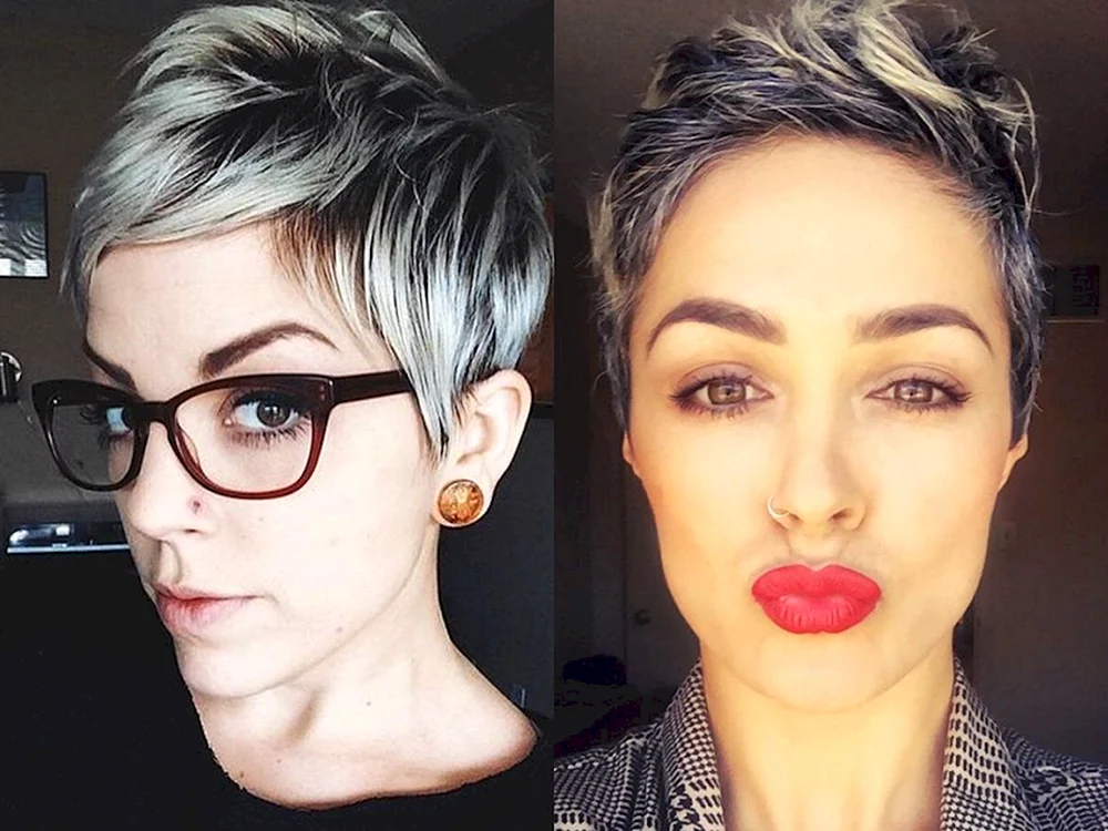 Pixie mit dunklem Ansatz