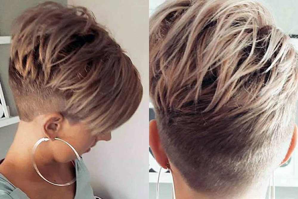 Pixie Haarschnitt 2022 von hinten