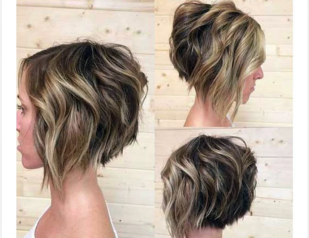 Pixie Bob für mittellanges gewelltes Haar