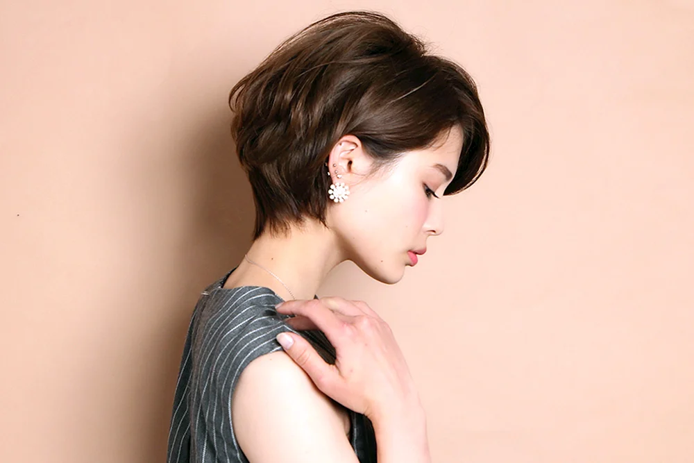 Pixie Haarschnitt. Bob haarschnitt Korea