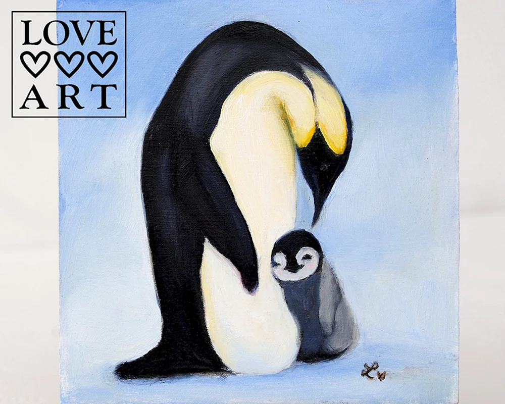 Pinguin zum Zeichnen
