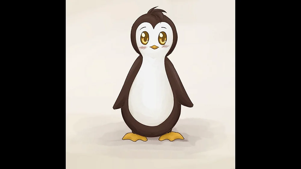 Cartoon Pinguine