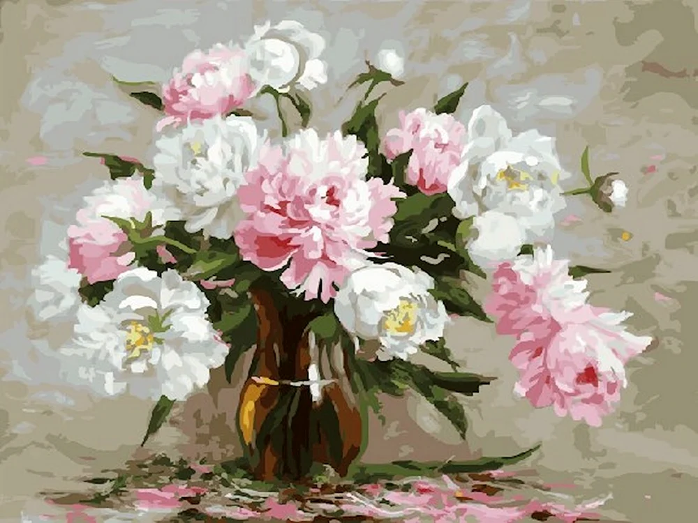 Pfingstrosen. Marianne Broome