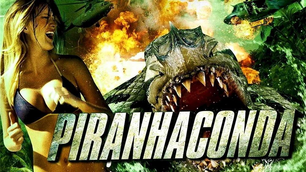Piranhaconda vs. Sharktopus
