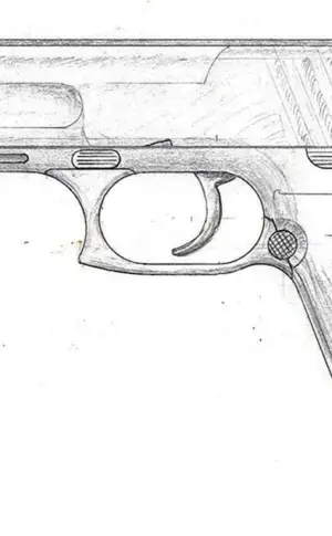 Makarov Pistole risovats